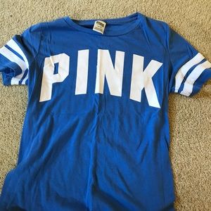 Blue pink T-shirt